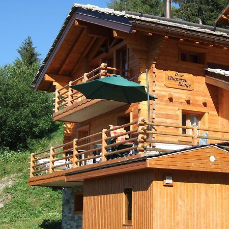 Chalet Chaperon Rouge Nendaz Buitenkant foto