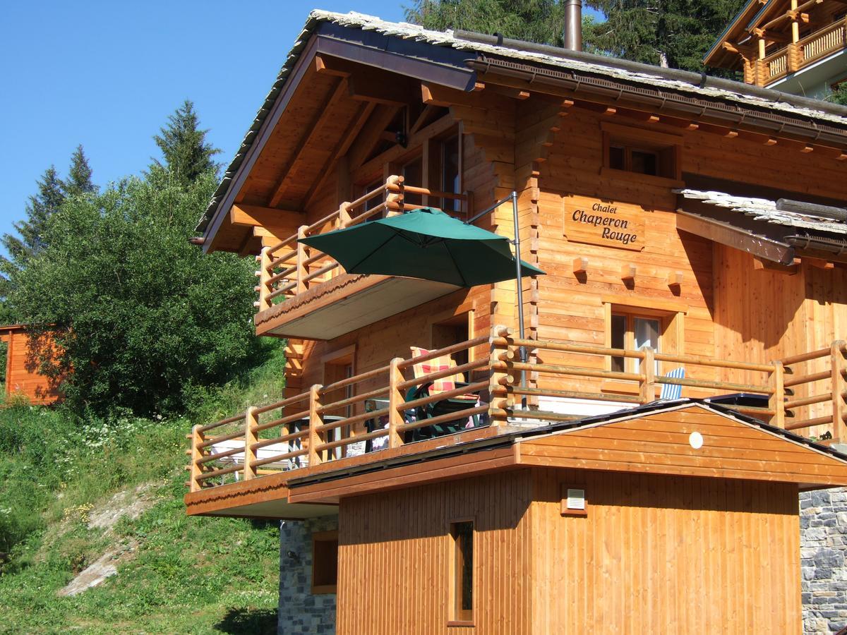 Chalet Chaperon Rouge Nendaz Buitenkant foto